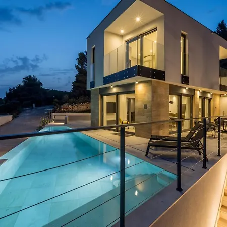 Villa Luxury Luce Seaside Heated Pool Sauna Potomje