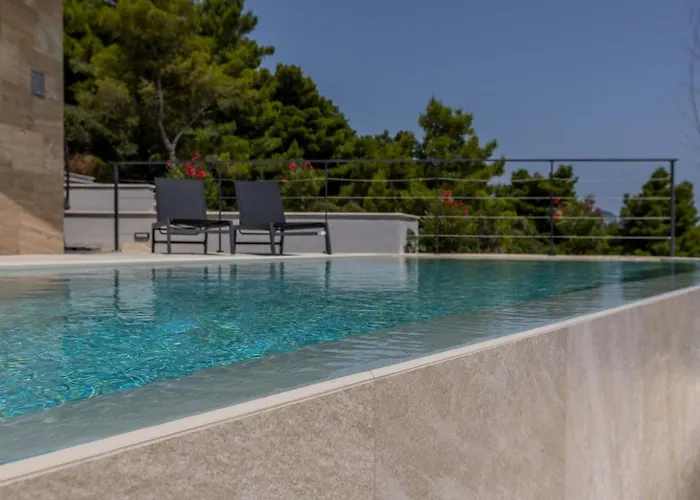 Luxury Luce Seaside Heated Pool Sauna Potomje
